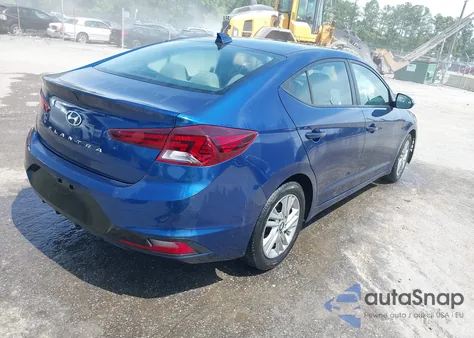 2020 Hyundai Elantra Sel from USA, damaged, VIN 5NPD84LF1LH596650